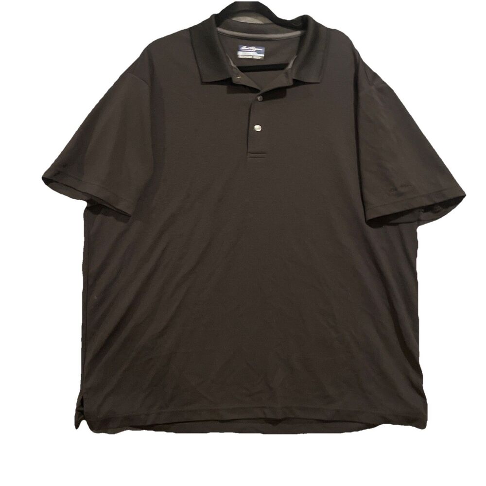 Ben Hogan Performance Golf Polo Shirt Mens 2XL Black Short Sleeve